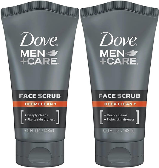 Dove Men+Care Face Scrub, Deep Clean Plus 5 oz