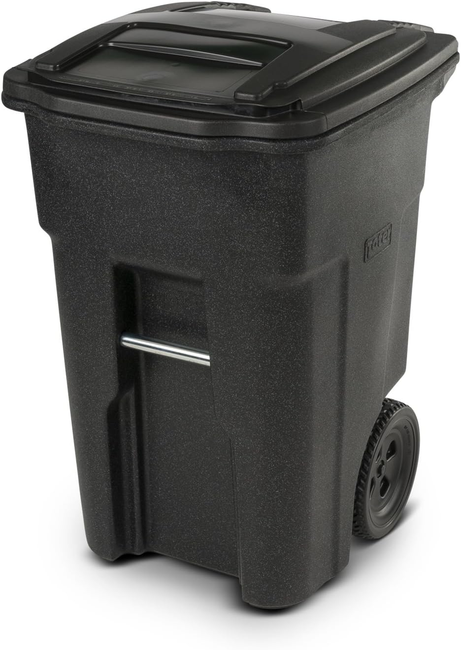 Toter Blackstone Trash Can with Wheels and Attached Lid, 48 Gallon