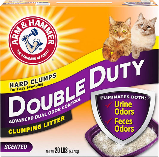 Arm & Hammer Double Duty Clumping Litter, 20lb