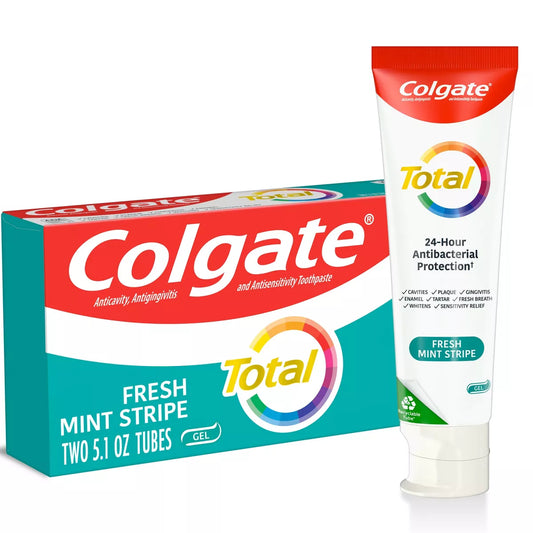 Colgate Total Toothpaste Fresh Mint Stripe 6 oz